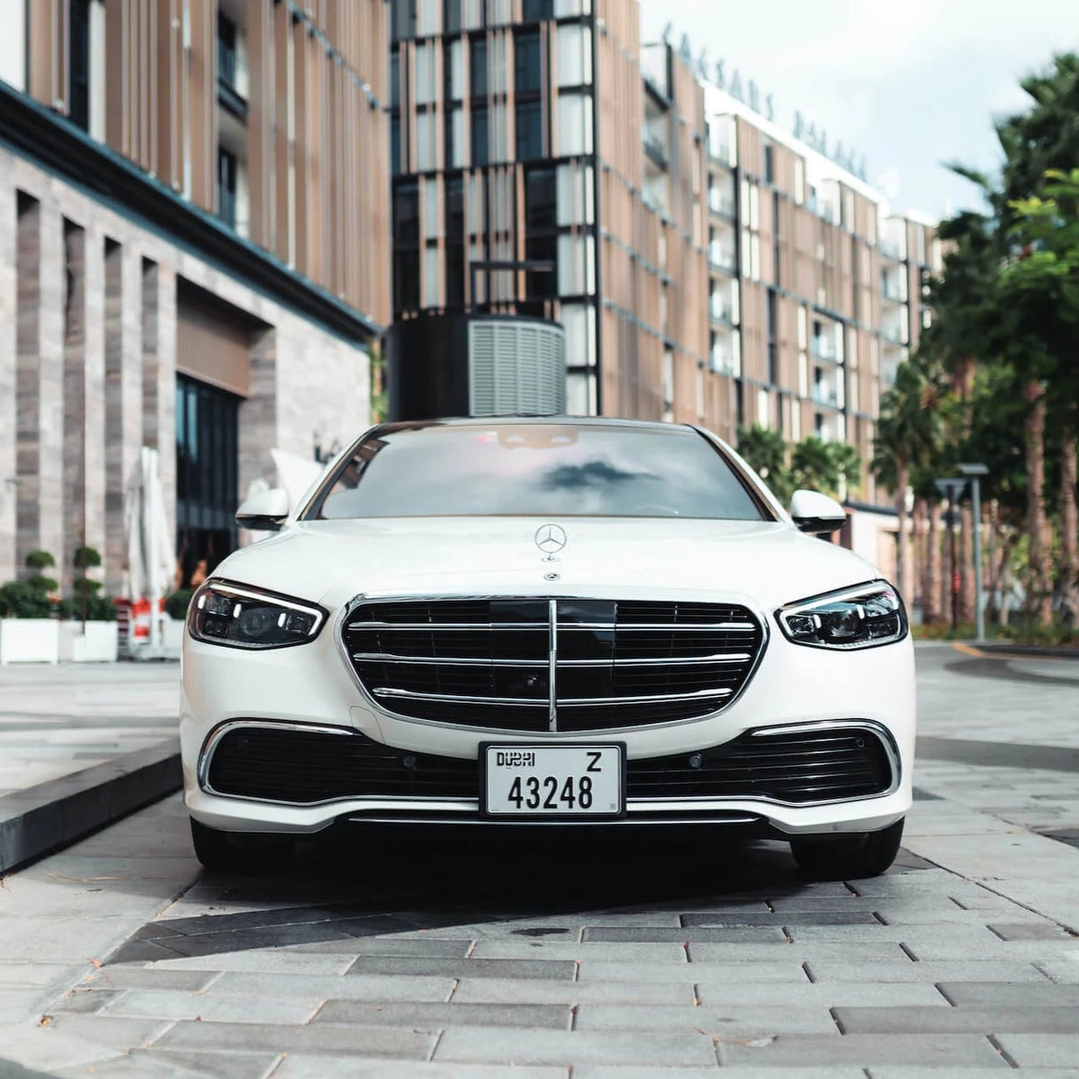 Mercedes S500 Wit