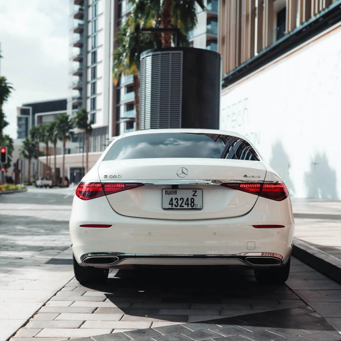 Mercedes S500 Wit