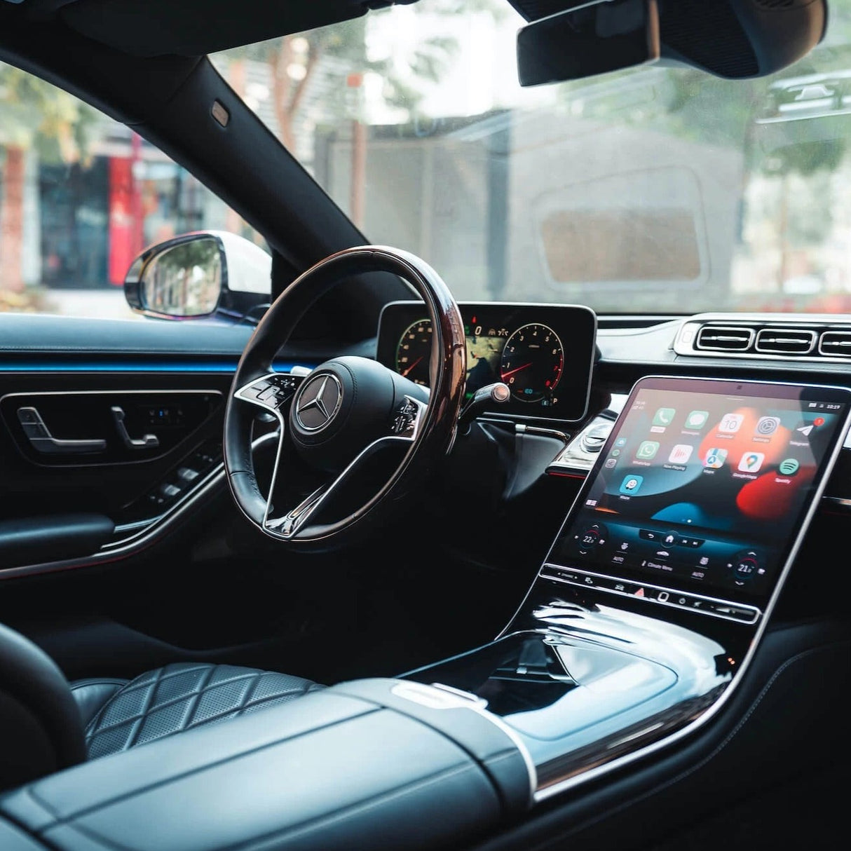Mercedes S500 Wit