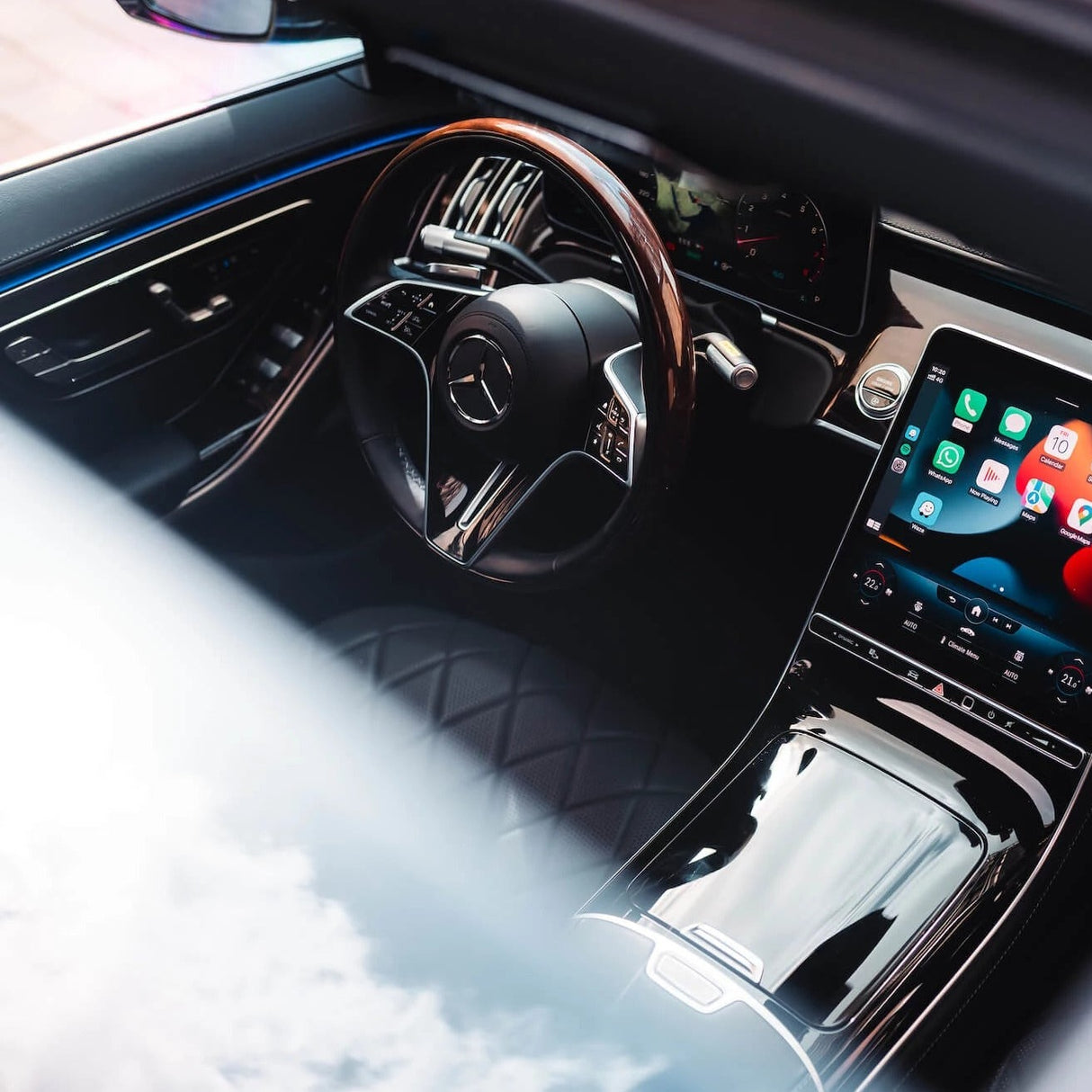 Mercedes S500 Wit