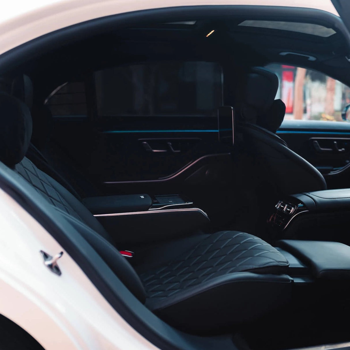Mercedes S500 Wit